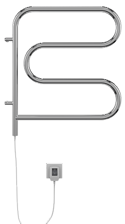 Электро 25 F-обр 600х600 поворотный Полотенцесушитель TERMINUS Челябинск - фото 2