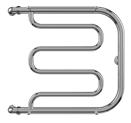 Фокстрот AISI 32х2 600х700 Полотенцесушитель  TERMINUS Челябинск - фото 2